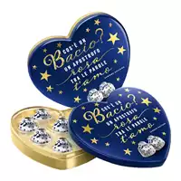 Foto articolo dell\'articolo Baci Cuore Latta Messaggi Gr.100