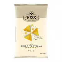 Foto articolo dell\'articolo Fox Crisp Tortillas Cheese Gr.450