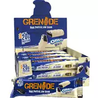 Foto articolo dell\'articolo Oreo Grenade Protein White Gr.35 Pz.18